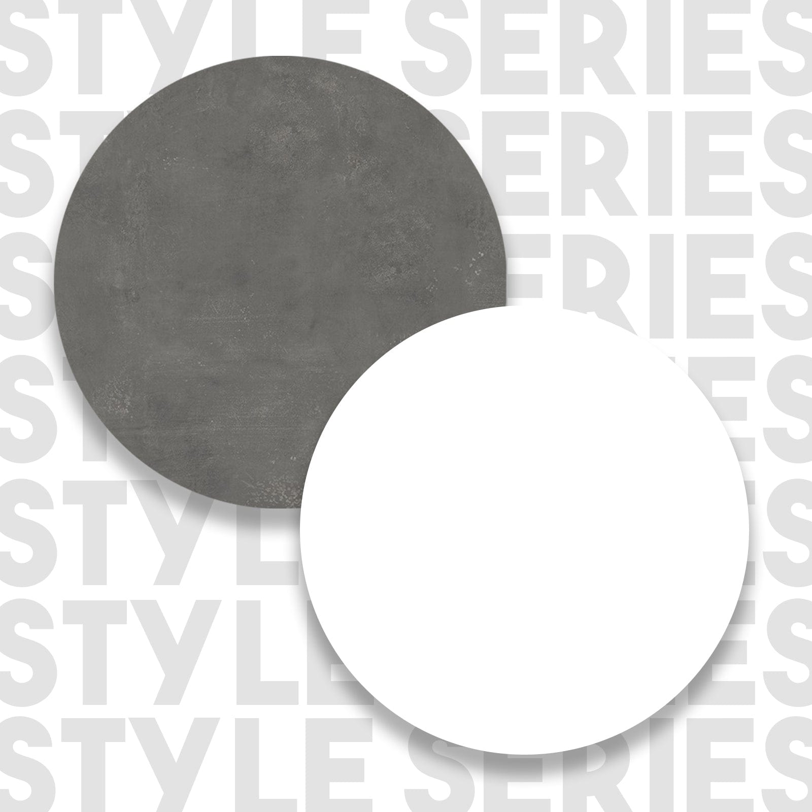 Asir Masa de bar din pal, Style ST1-GW Alb / Gri, L120xl51,6xH101,8 cm