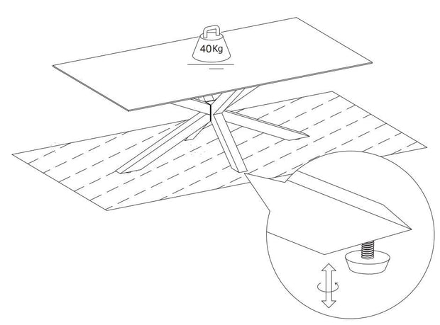 Masa de cafea din ceramica si metal, Heaven Negru, L130xl70xH46 cm (8)