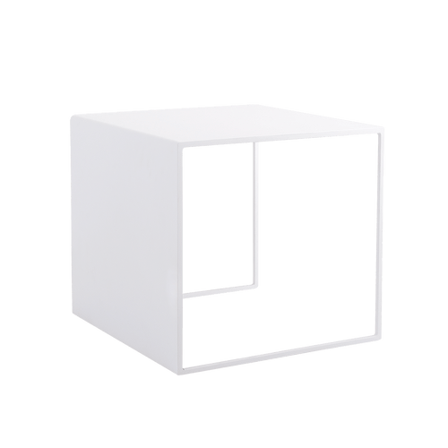 Masa de cafea din metal, 2Wall Alb, L50xl50xH45 cm