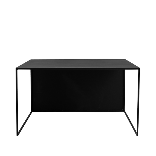Masa de cafea din metal, 2Wall Negru, L80xl80xH45 cm