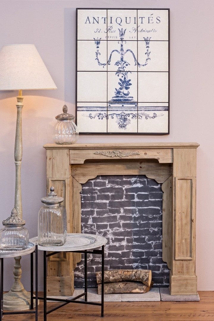 Masa de cafea din metal Anil C Argintiu / Negru, Ø50xH45 cm (1)