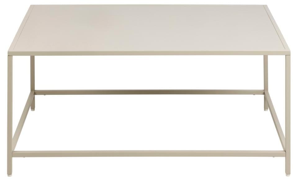 Masa de cafea din metal, Newcastle Crem, L90xl60xH40 cm (3)