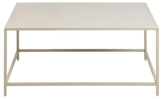 Masa de cafea din metal, Newcastle Crem, L90xl60xH40 cm (3)