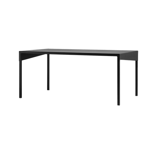 Masa de cafea din metal, Obroos Negru, L100xl60xH45 cm