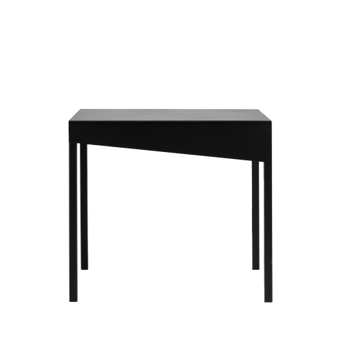 Masa de cafea din metal, Obroos Negru, L50xl50xH45 cm