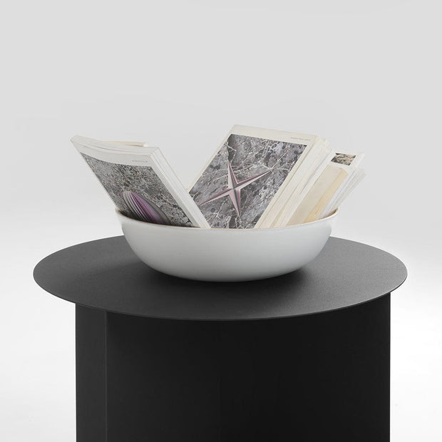 Masa de cafea din metal, Oli Negru, Ø50xH45 cm (2)