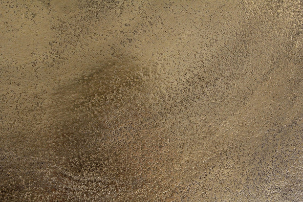 Masa de cafea din metal Tahir Auriu / Negru, Ø50xH49 cm (3)