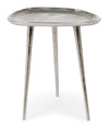 Masa de cafea din metal Tahir Small Antique Argintiu, L50xl43xH46 cm (1)