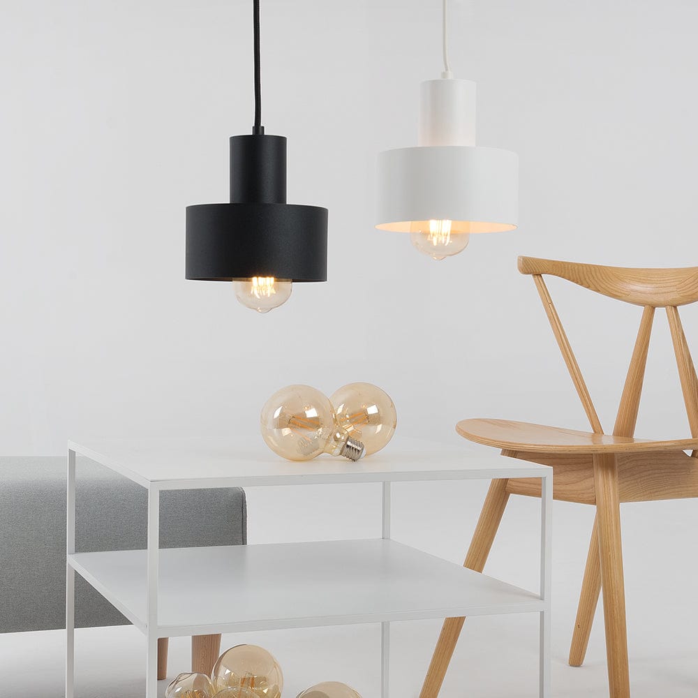 Masa de cafea din metal, Tensio 2 Floor Alb, L50xl50xH45 cm (2)