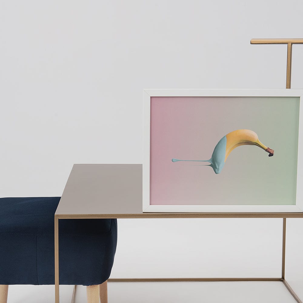 Masa de cafea din metal, Tensio Auriu, L80xl80xH45 cm (3)