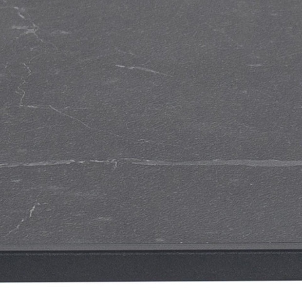 Masa de cafea din pal si metal, Infinity Negru, L50xl50xH45 cm (6)