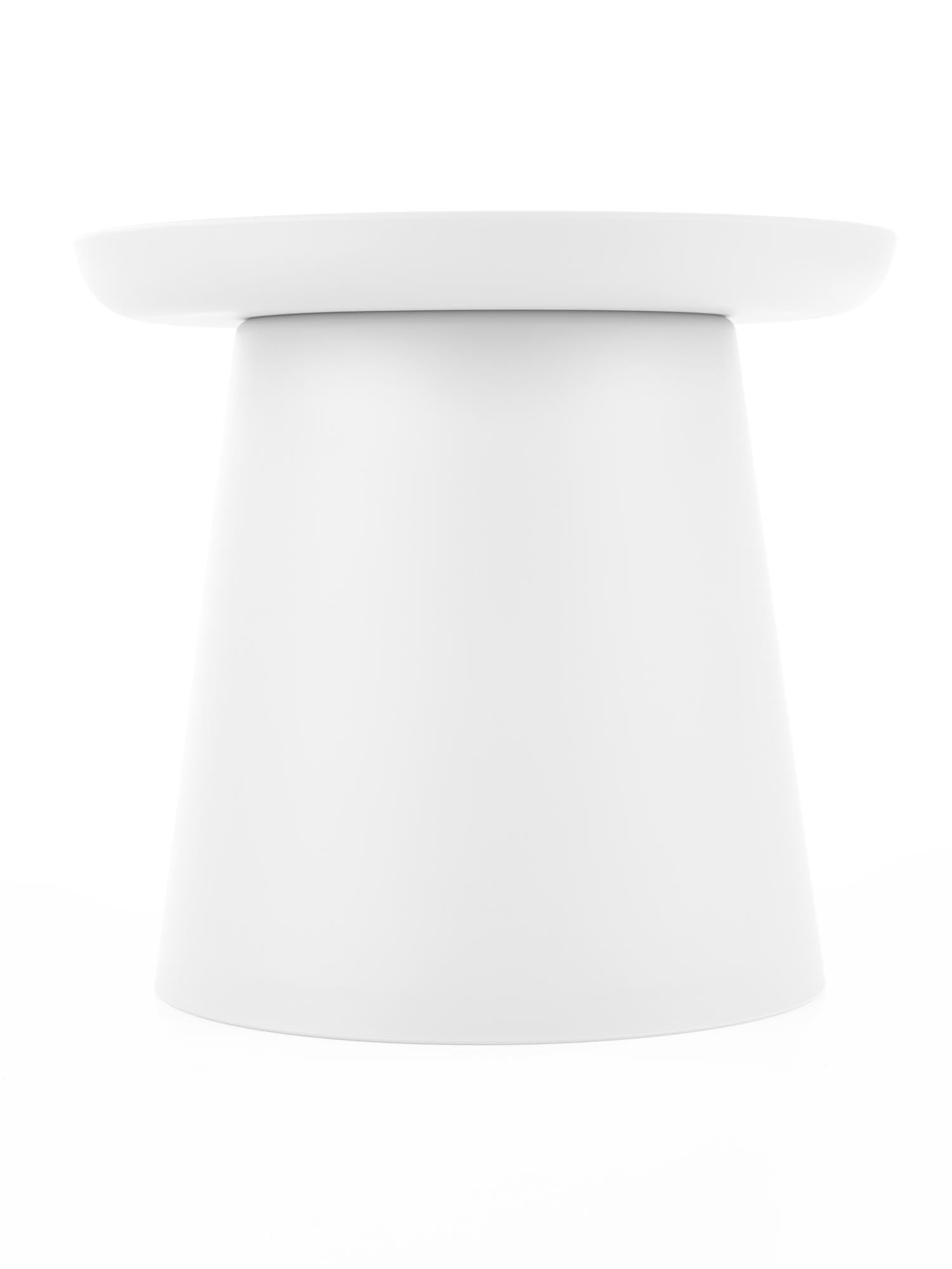 Masa de cafea din polipropilena, Aleksei Alb, Ø50xH46 cm (3)