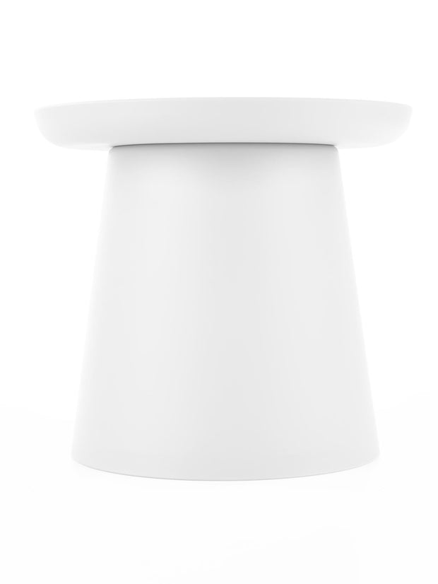 Masa de cafea din polipropilena, Aleksei Alb, Ø50xH46 cm (3)