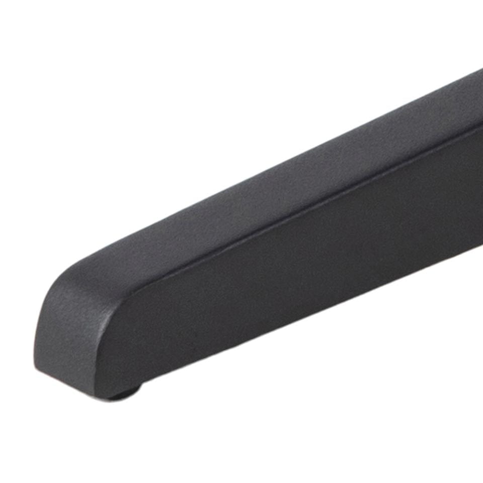 Masa de cafea din sticla si metal, Barnsley Small Fumuriu / Negru, L84xl77xH34 cm (7)