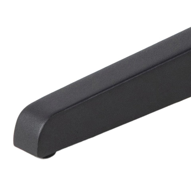 Masa de cafea din sticla si metal, Barnsley Small Fumuriu / Negru, L84xl77xH34 cm (7)