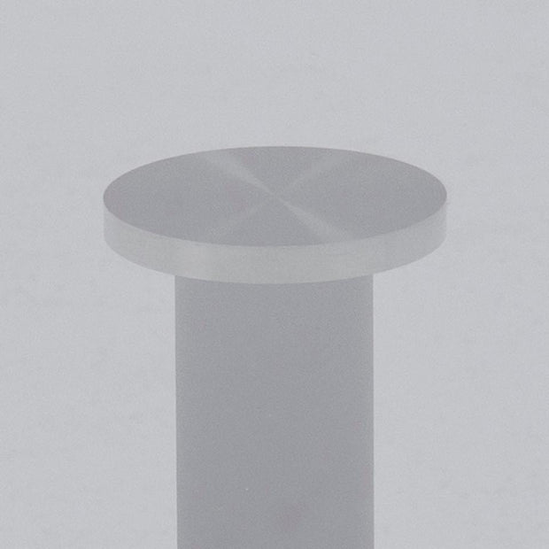 Masa de cafea din sticla si metal, Barnsley Small Fumuriu / Negru, L84xl77xH34 cm (8)