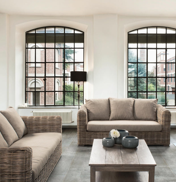 Masa de cafea pentru gradina / terasa, din lemn de mango, Brasilia Natural, L110xl65xH40 cm (4)