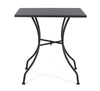 Masa de gradina / terasa din metal, Kelsie Antracit, L70xl70xH71 cm (3)