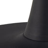 Actona Masa din ceramica si metal, Malta Negru, L90xl90xH75 cm