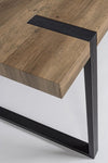 Masa din MDF si metal Bryson Natural / Negru, L180xl90xH75 cm (3)