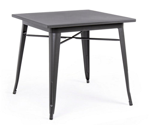 Masa din metal Minnesota Antracit, L80xl80xH75 cm