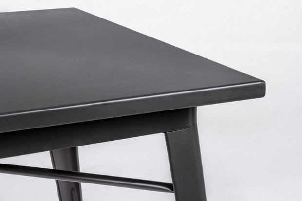 Masa din metal Minnesota Antracit, L80xl80xH75 cm (1)