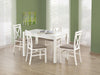 Masa din pal si MDF Kasim White, L120xl68xH76 cm (4)