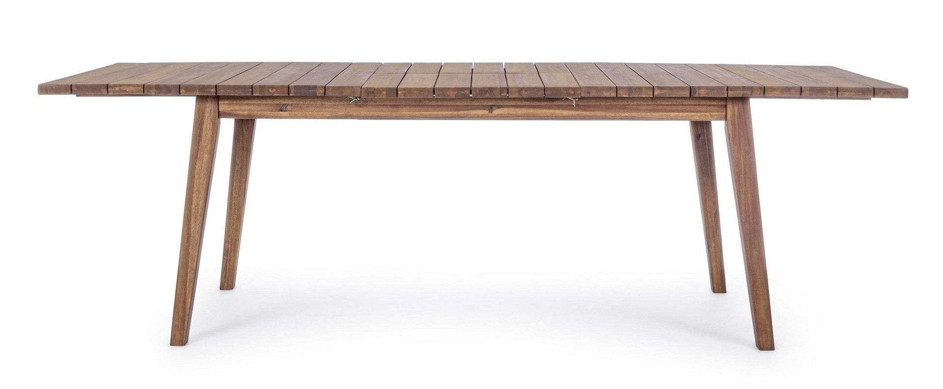 Masa extensibila de gradina / terasa din lemn de salcam, Varsavia Natural, L180-240xl90xH76 cm (4)