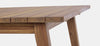 Masa extensibila de gradina / terasa din lemn de salcam, Varsavia Natural, L180-240xl90xH76 cm (6)