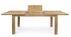 Masa extensibila de gradina / terasa din lemn de tec reciclat, Bounty Small Natural, L160-220xl95xH77 cm (6)