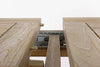Masa extensibila de gradina / terasa din lemn de tec reciclat, Montevideo Natural, L200-260xl100xH78 cm (7)
