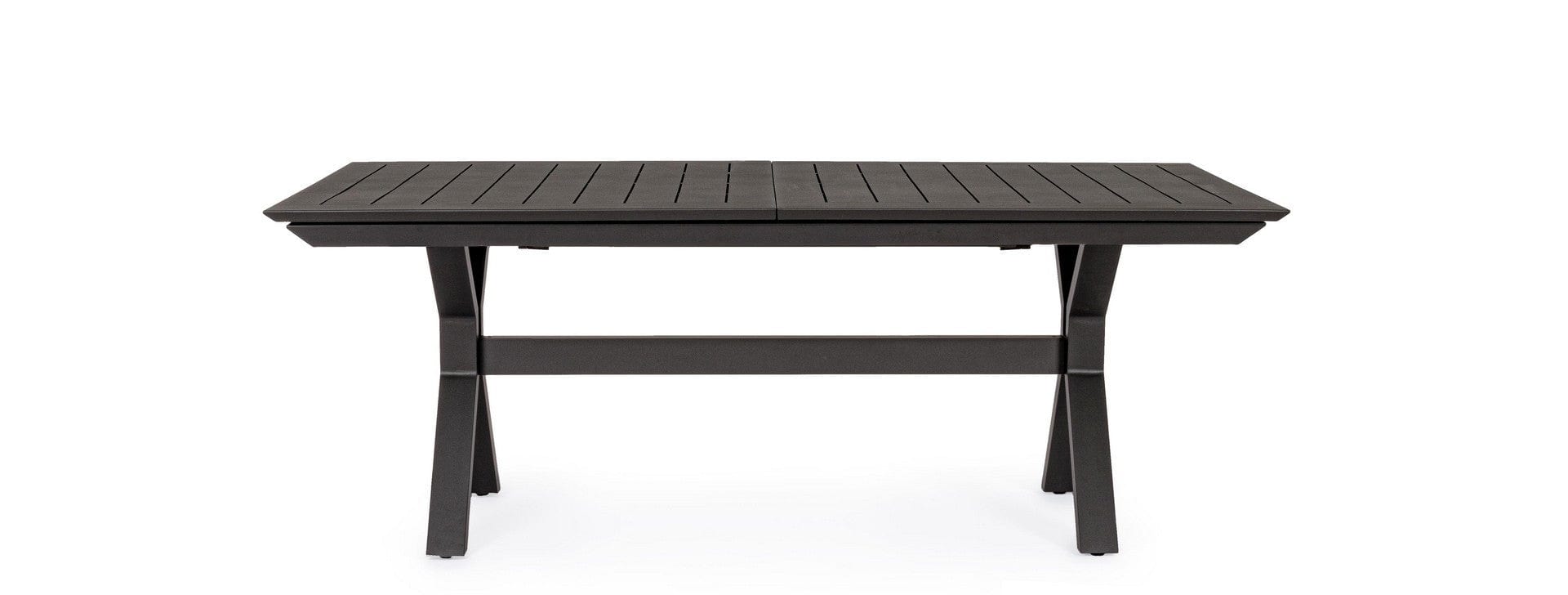 Masa extensibila de gradina / terasa din metal, Kenyon Large Antracit, L200-300xl110xH76 cm (6)