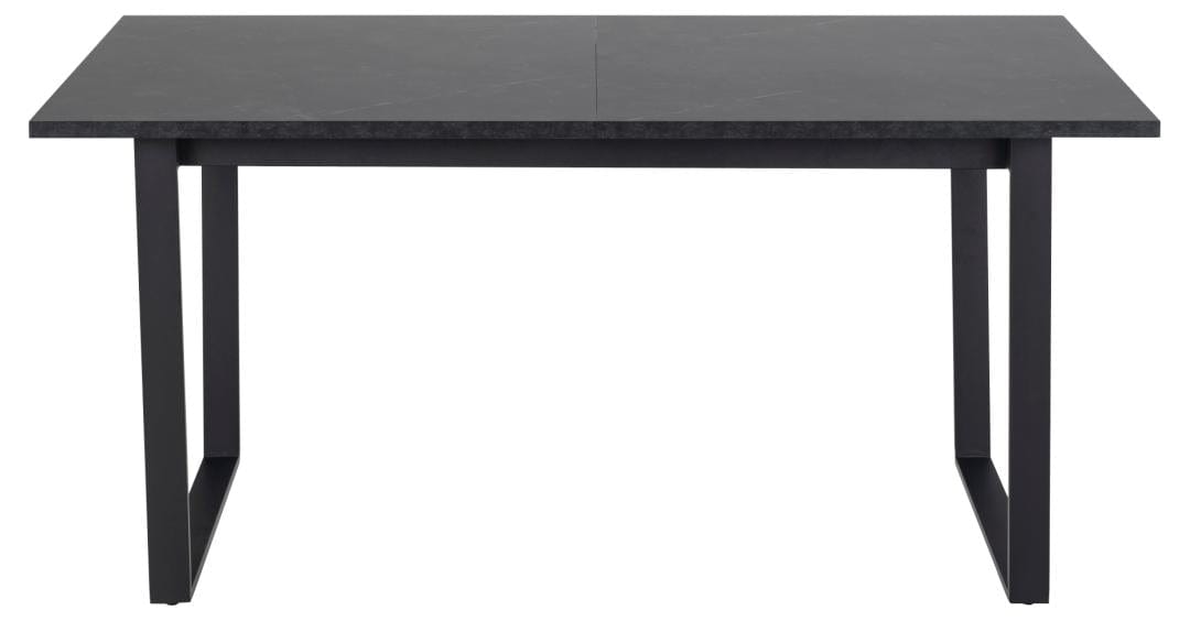 Masa extensibila din MDF si metal, Amble Negru, L160-220xl90xH75 cm (1)