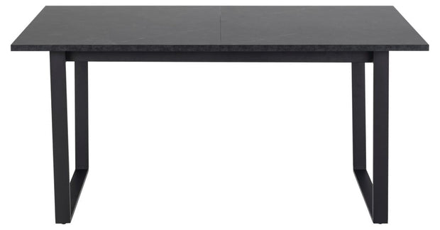 Masa extensibila din MDF si metal, Amble Negru, L160-220xl90xH75 cm (1)