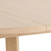 Masa extensibila din pal, furnir si lemn, A-Line Stejar White Wash, Ø120-220xH75 cm (4)