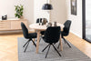Masa extensibila din pal, furnir si lemn, A-Line Stejar White Wash, Ø120-220xH75 cm (9)