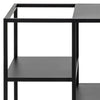 Masa minibar mobila din metal, Newcastle Negru, L78xl40xH85 cm (5)