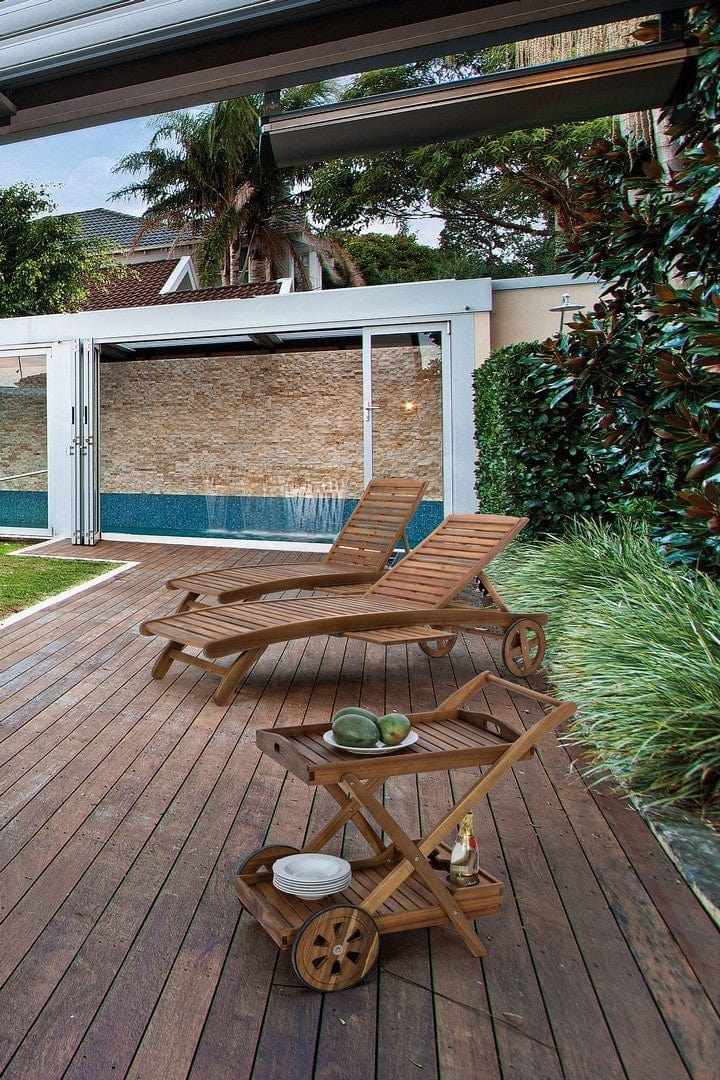 Masa minibar mobila pentru gradina / terasa, din lemn de salcam, cu suport sticle, Noemi Natural, L89xl56xH76 cm (1)