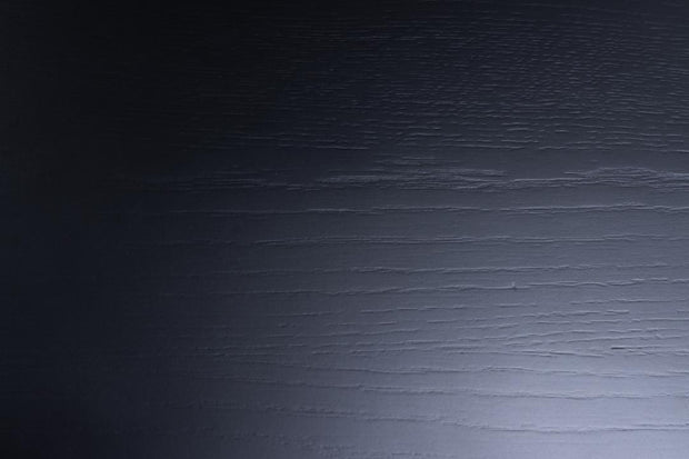 Masa rotunda din MDF, furnir si lemn, Malika Negru, Ø120xH75 cm (3)