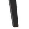 Masa rotunda din MDF, furnir si lemn, Roxby Negru, Ø105xH76 cm (3)