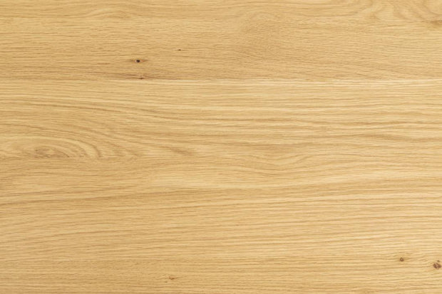 Masa rotunda din MDF si furnir, Malika Stejar / Negru, Ø120xH75 cm (4)