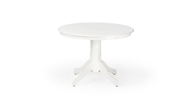 Halmar Masa rotunda din MDF si lemn Glaucio Alb, Ø106xH75 cm
