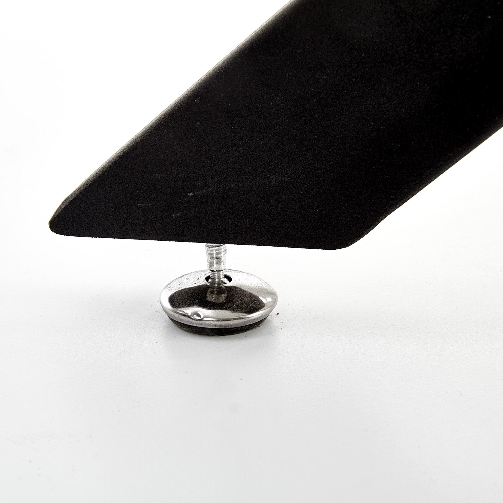 Halmar Masa rotunda din sticla, MDF si metal, Avelyn Negru / Alb, Ø120xH76 cm