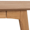 Masa de birou din lemn si furnir, cu 1 sertar, Woodstock Stejar, L105xl45xH74 cm (5)