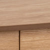 Masa de birou din lemn si furnir, cu 1 sertar, Woodstock Stejar, L105xl45xH74 cm (8)