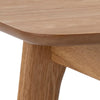 Masa de birou din lemn si furnir, cu 1 sertar, Woodstock Stejar, L105xl45xH74 cm (6)