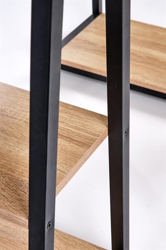 Masa de birou din pal si metal, Ben-44 Stejar Sonoma / Negru, L120xl60xH77 cm (6)