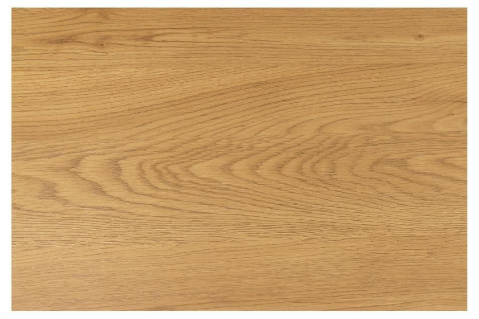 Masa de birou din pal si metal, cu 1 sertar, Seaford Stejar / Negru Mat, L140xl58xH76 cm (9)