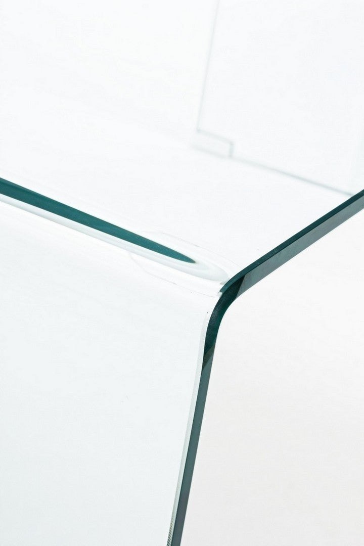Masa de cafea din sticla, Iride Rectangular Transparent, L120xl60xH43 cm (3)