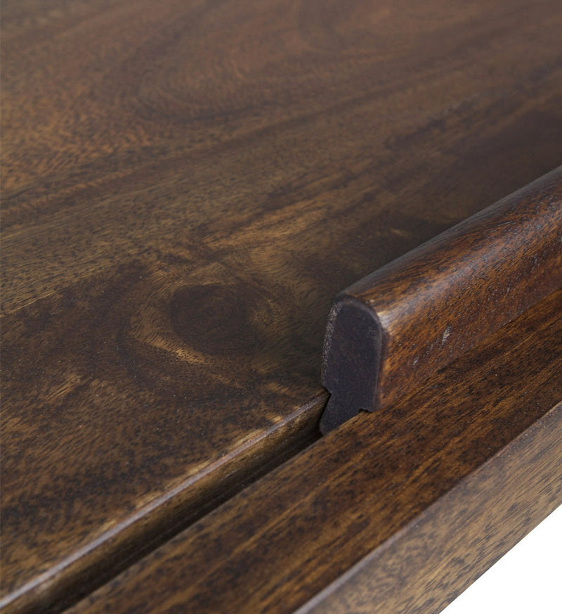 Masa pentru desen tehnic, din lemn si metal, cu inaltime reglabila, Pipa Architect Nuc / Negru, L130xl70xH77-104 cm (9)